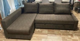 Sofá Cama Chaiselongue Marrón