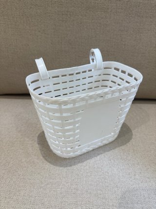 Cesta para Bicicleta Blanca