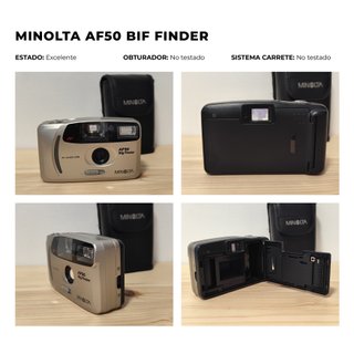 Fotocamera Analogica Minolta AF50 Big Finder