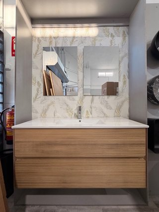 Mueble de baño 120 cm con lavabo