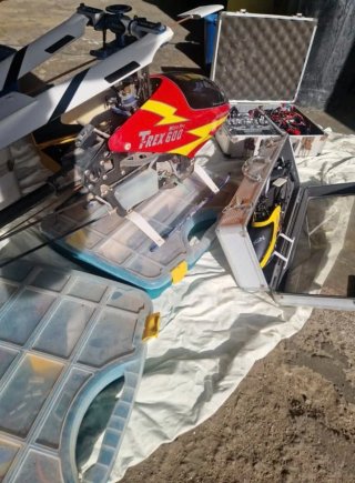 Kit de 3 Helicópteros RC Align T-Rex