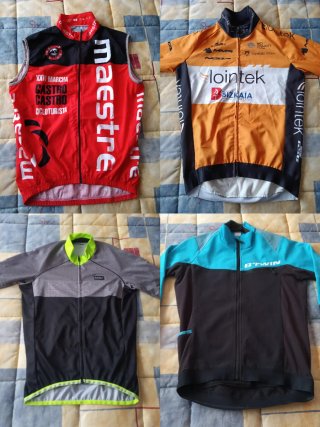 Maillot, chaleco y chaquetas talla S