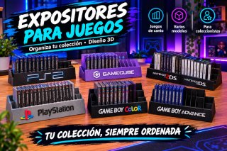 Expositor para Juegos de Consola
