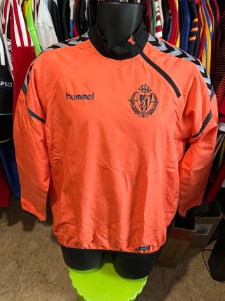Sudadera Real Valladolid Hummel Naranja