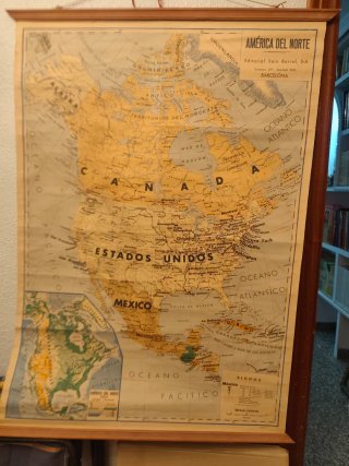 Mapa Antiguo América del Norte - Seix Barral