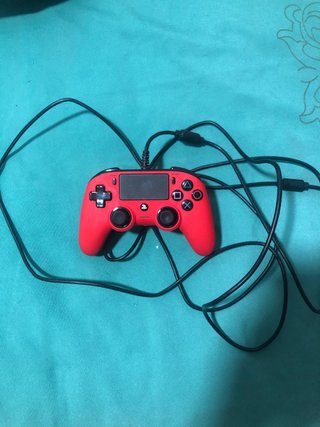 Mando Nacon para PS4 y PC Rojo
