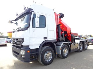 Mercedes ACTROS 41 51 V8- CABEZA TRACTORA CON GRUA