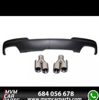 Difusor Trasero BMW F10/F11 10-16 M-Tech ABS Colas