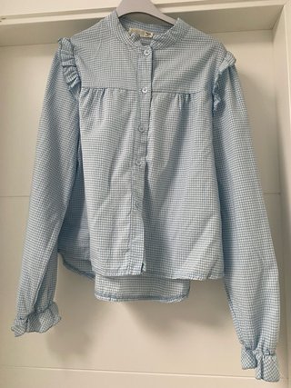 Camisa Cuadros Vichy Azul