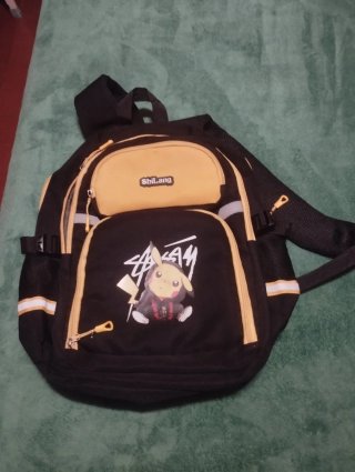 Mochila ShiLang Negra y Amarilla