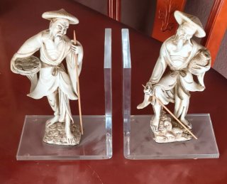 Pareja de Sujetalibros Orientales