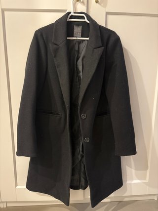 Abrigo Negro Primark Talla M
