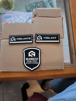 Set de 3 Parches Sabico Seguridad