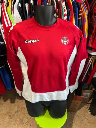 Sudadera Kappa Kaiserlautern Roja y Blanca