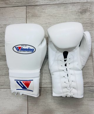 Guantes de Boxeo Winning Blancos