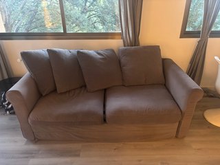 Sofá cama gris
