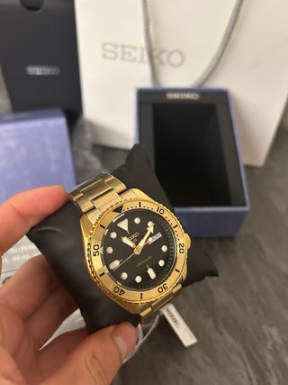 Reloj Seiko Automático Dorado