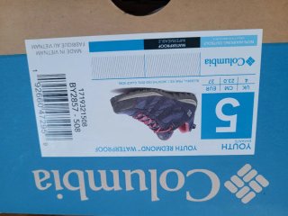 Zapatillas Montaña Columbia Niña Talla 37