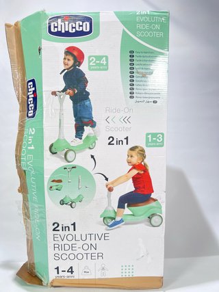 Chicco 2 in 1 Evolutionary Scooter, Mountable from