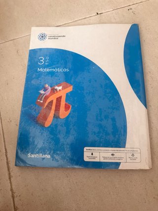 Libro de matemáticas