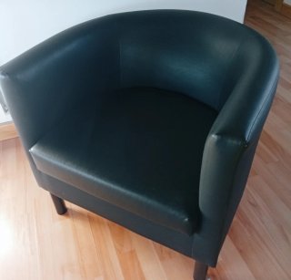 Butaca Ikea Negra