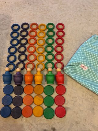 Set de Juego NINS Grapat de Madera