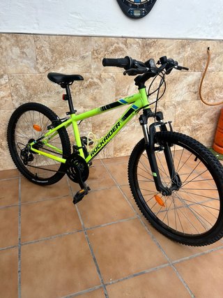Bicicleta de Montaña Rockrider Verde