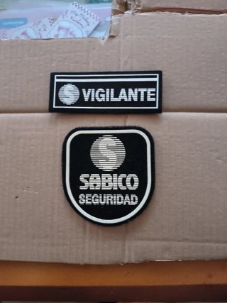 2 Parches de Seguridad Privada Sabico