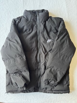 Chaqueta Plumas / Abrigo Acolchado Nike Negro