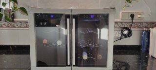 Vinoteca Doble con Control de Temperatura
