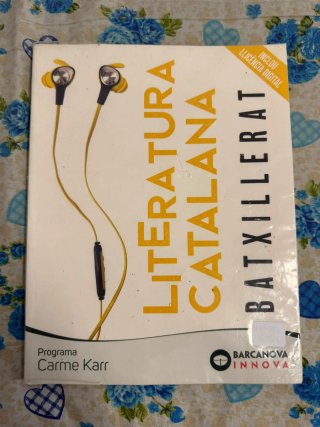 Literatura Catalana, Batxillerat, Programa Carm...