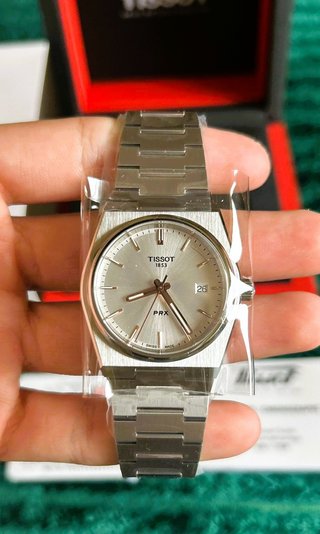 Reloj Tissot PRX Cuarzo 35mm Blanco
