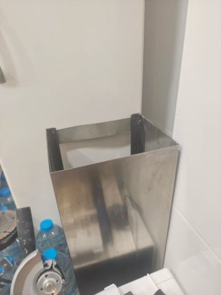 Campana de acero para campana extractora de 70