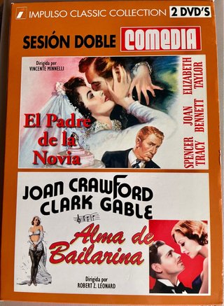2 dvd’s: El Padre de la Novia + Alma de bailarina