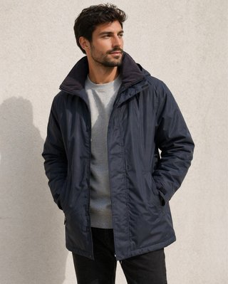 Parka Impermeable Makito Negra Talla XL