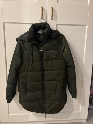 Abrigo Acolchado Primark Verde Oliva
