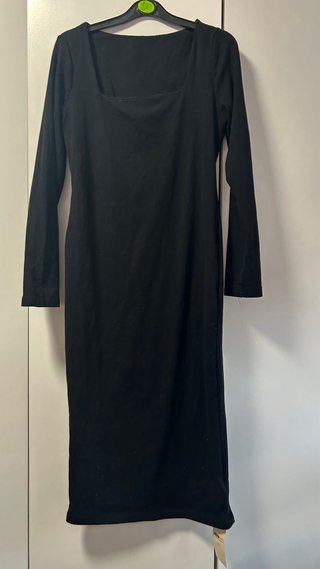 Vestido largo negro