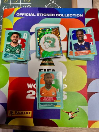 Lote de Cromos Panini Mundial 2026
