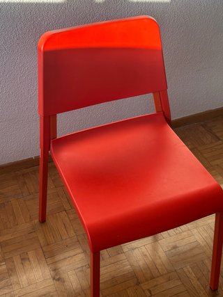 2 Sillas IKEA Teodores Rojas