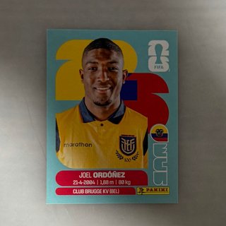 Cromo Joel Ordóñez - Mundial 2026