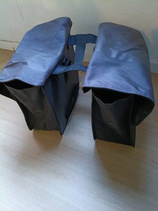 Alforjas para Bicicleta Dobles con portaequipajes.