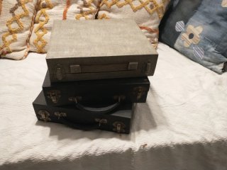 Set de 3 Maletines con Discos de Pizarra