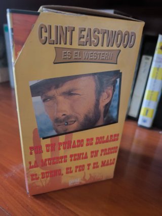 Colección VHS Clint Eastwood: Es el Western