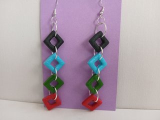 Pendientes Artesanales Geométricos