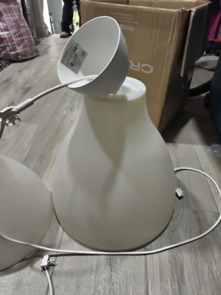 2 Lámparas de techo Ikea
