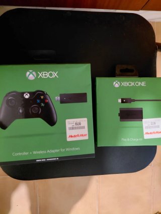 Mando Xbox One + Usb Wireless + Batería y Cable
