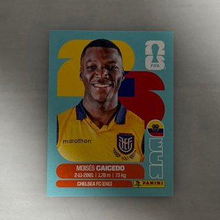 Cromo Moises Caicedo - Mundial 2026