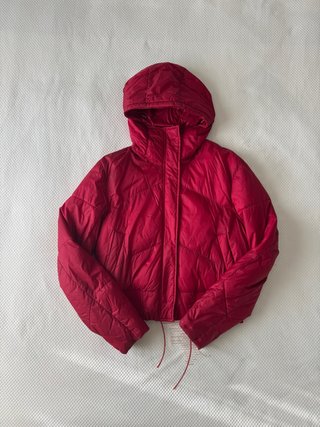 Anorak Oysho Rojo Talla S