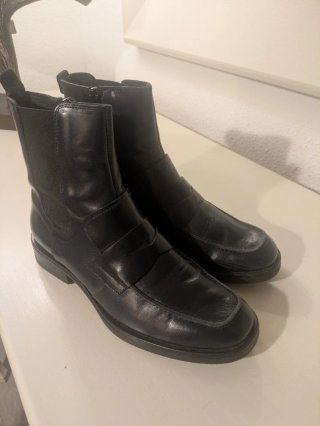 Botines azul marino