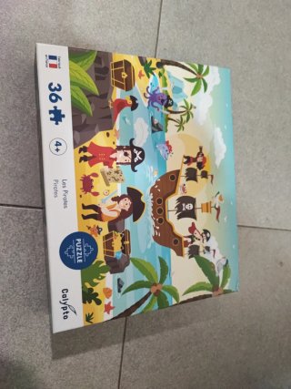 Puzzle Calypto 36 piezas Les Pirates